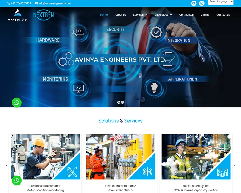 Avinya Engineers Pvt. Ltd. Website design agency Web design services Professional website design Custom website design Responsive web design Creative web design UX/UI design services Ecommerce website design Small business web design Corporate website design Mobile-friendly website design WordPress website design Graphic design for websites SEO-friendly web design Affordable website design