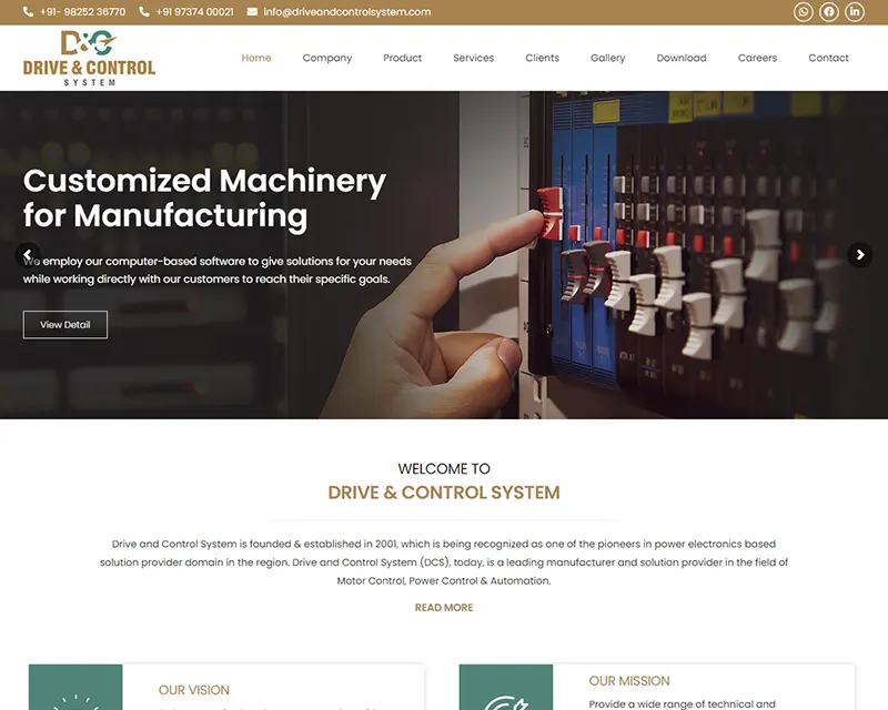 Drive & Control System Website design agency Web design services Professional website design Custom website design Responsive web design Creative web design UX/UI design services Ecommerce website design Small business web design Corporate website design Mobile-friendly website design WordPress website design Graphic design for websites SEO-friendly web design Affordable website design