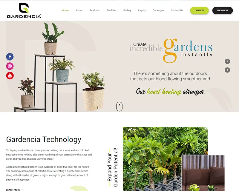 Gardencia Technology Website design agency Web design services Professional website design Custom website design Responsive web design Creative web design UX/UI design services Ecommerce website design Small business web design Corporate website design Mobile-friendly website design WordPress website design Graphic design for websites SEO-friendly web design Affordable website design