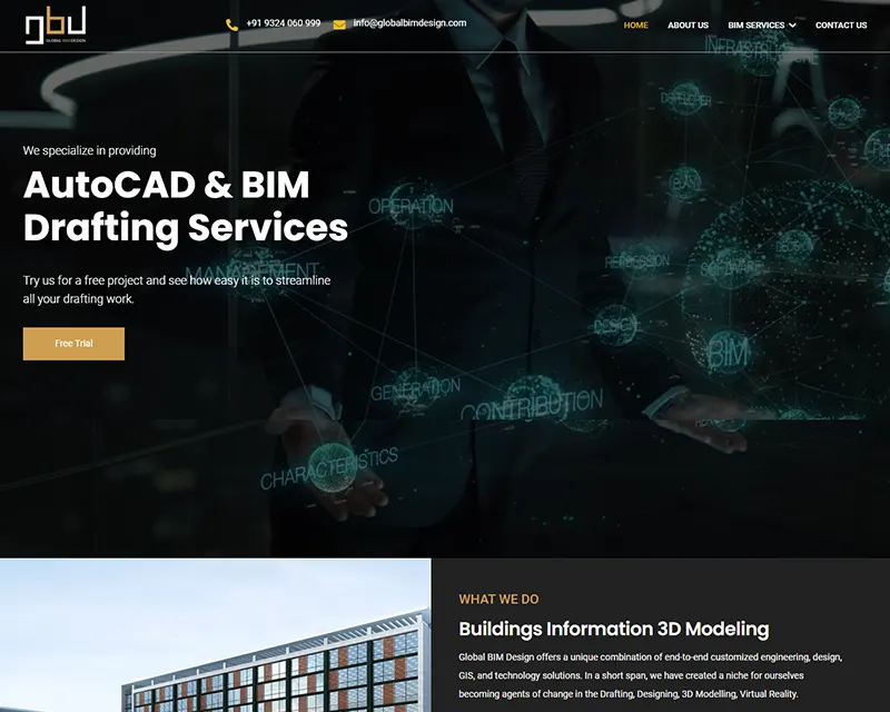 Global BIM Design Website design agency Web design services Professional website design Custom website design Responsive web design Creative web design UX/UI design services Ecommerce website design Small business web design Corporate website design Mobile-friendly website design WordPress website design Graphic design for websites SEO-friendly web design Affordable website design