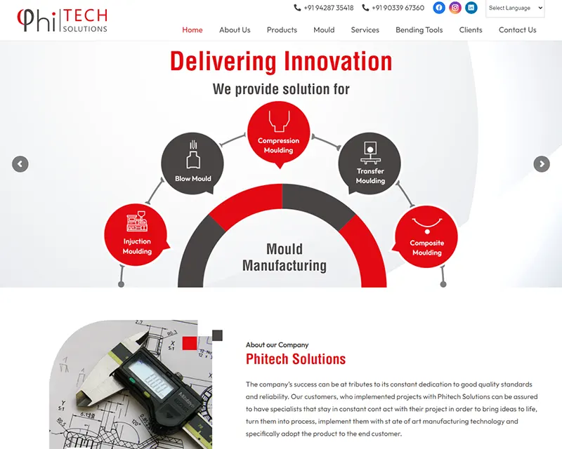 Phitech Solutions Website design agency Web design services Professional website design Custom website design Responsive web design Creative web design UX/UI design services Ecommerce website design Small business web design Corporate website design Mobile-friendly website design WordPress website design Graphic design for websites SEO-friendly web design Affordable website design