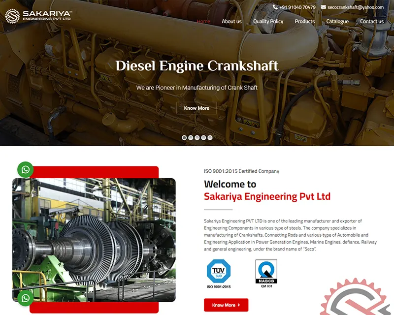Sakariya Engineerinag Pvt Ltd Website design agency Web design services Professional website design Custom website design Responsive web design Creative web design UX/UI design services Ecommerce website design Small business web design Corporate website design Mobile-friendly website design WordPress website design Graphic design for websites SEO-friendly web design Affordable website design