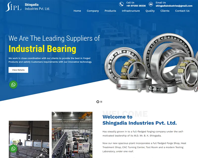 Shingadia Industries Pvt. Ltd. Website design agency Web design services Professional website design Custom website design Responsive web design Creative web design UX/UI design services Ecommerce website design Small business web design Corporate website design Mobile-friendly website design WordPress website design Graphic design for websites SEO-friendly web design Affordable website design